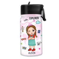 Personalized For Kids Little Explorer Kids Water Bottle 34317 thumb 1