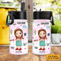 Personalized For Kids Little Explorer Kids Water Bottle 34317 thumb 1