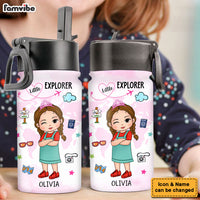 Personalized For Kids Little Explorer Kids Water Bottle 34317 thumb 1