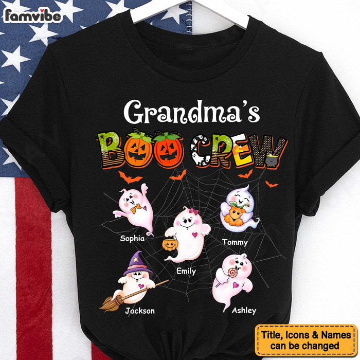 Personalized Grandma's Boo Crew Shirt - Hoodie - Sweatshirt 34321 1