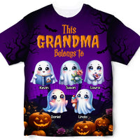 Personalized Gift For Grandma Belongs To All-over Print T Shirt - Hoodie - Sweatshirt 34329 thumb 1