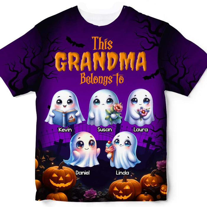 Personalized Gift For Grandma Belongs To All-over Print T Shirt - Hoodie - Sweatshirt 34329 1