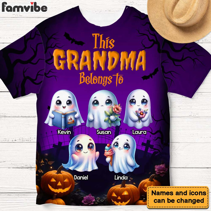 Personalized Gift For Grandma Belongs To All-over Print T Shirt - Hoodie - Sweatshirt 34329 1