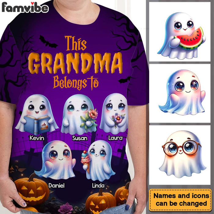 Personalized Gift For Grandma Belongs To All-over Print T Shirt - Hoodie - Sweatshirt 34329 1