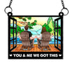 Personalized Gift For Couple You And Me We Got This Acrylic Suncatcher Ornament 34344 1