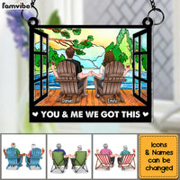 Personalized Gift For Couple You And Me We Got This Acrylic Suncatcher Ornament 34344 thumb 1