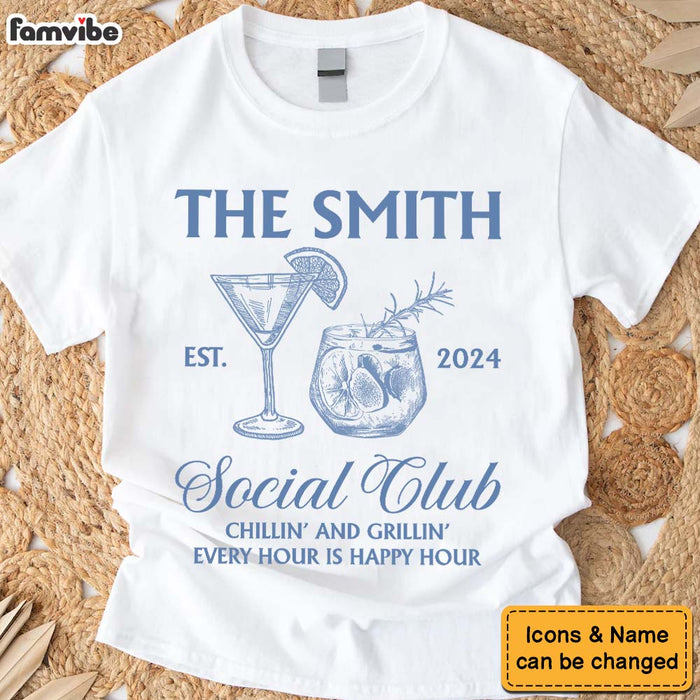 Personalized Friends Family Vacation Summer Chillin' And Grillin' Shirt - Hoodie - Sweatshirt 34346 1