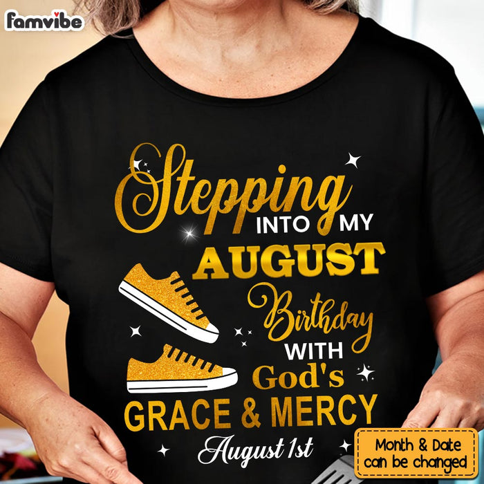 Personalized August God's Grace Unisex Shirt - Hoodie - Sweatshirt 34351 1