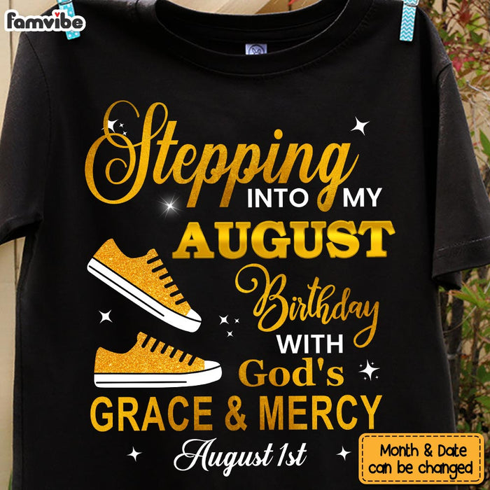 Personalized August God's Grace Unisex Shirt - Hoodie - Sweatshirt 34351 1