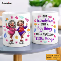 Personalized Gift For Old Friend Our Friendship Is A Million Little Things Mug 34372 thumb 1
