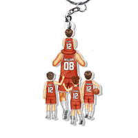 Personalized Dream Team Basketball Acrylic Keychain 34377 thumb 1