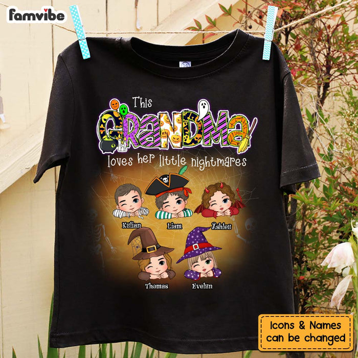 Personalized Gift For Grandma Loves Her Little Nightmares Shirt - Hoodie - Sweatshirt 34381 1