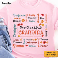 Personalized Gift For Grandma Thankful Fall Shirt - Hoodie - Sweatshirt 34388 thumb 1