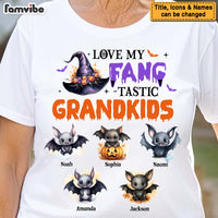 Personalized Gift For Grandma Loves Fang-tastic Grandkids Shirt - Hoodie - Sweatshirt 34391 thumb 1