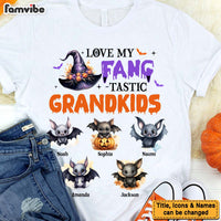 Personalized Gift For Grandma Loves Fang-tastic Grandkids Shirt - Hoodie - Sweatshirt 34391 thumb 1