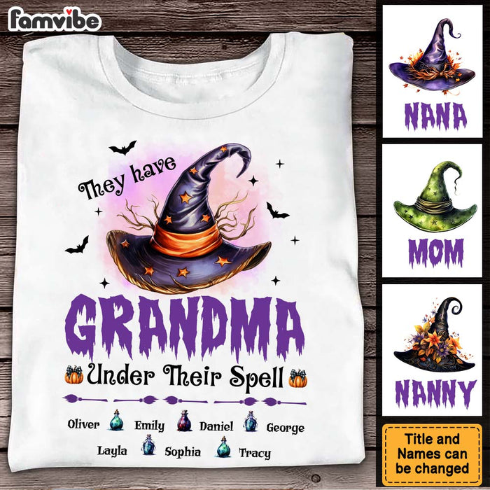 Personalized Gift For Grandma Under Their Spell Shirt - Hoodie - Sweatshirt 34400 1
