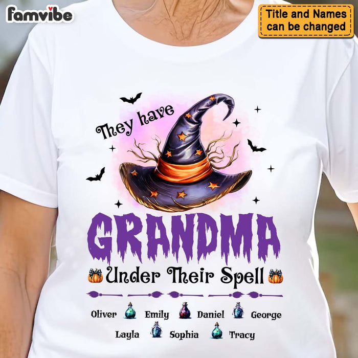 Personalized Gift For Grandma Under Their Spell Shirt - Hoodie - Sweatshirt 34400 1