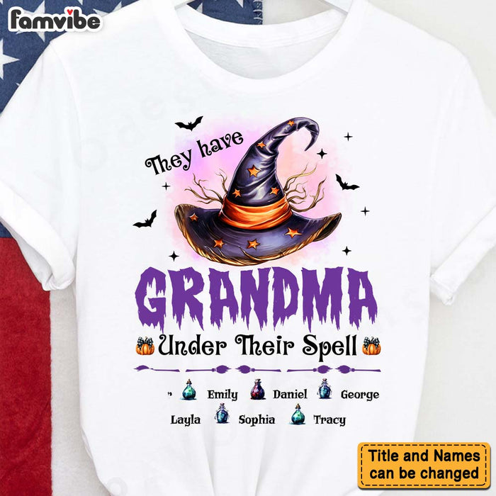 Personalized Gift For Grandma Under Their Spell Shirt - Hoodie - Sweatshirt 34400 1