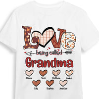 Personalized Gift For Mom Wife Grandparent Love Being Called Grandma Shirt - Hoodie - Sweatshirt 34402 thumb 1