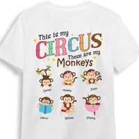 Personalized Gift For Grandma Funny Monkey Shirt - Hoodie - Sweatshirt 34435 thumb 1