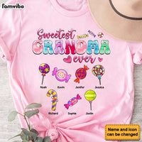 Personalized Gift Sweetest Grandma Ever Shirt - Hoodie - Sweatshirt 34437 thumb 1