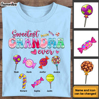 Personalized Gift Sweetest Grandma Ever Shirt - Hoodie - Sweatshirt 34437 thumb 1
