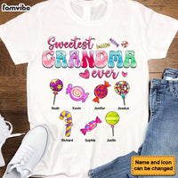 Personalized Gift Sweetest Grandma Ever Shirt - Hoodie - Sweatshirt 34437 thumb 1