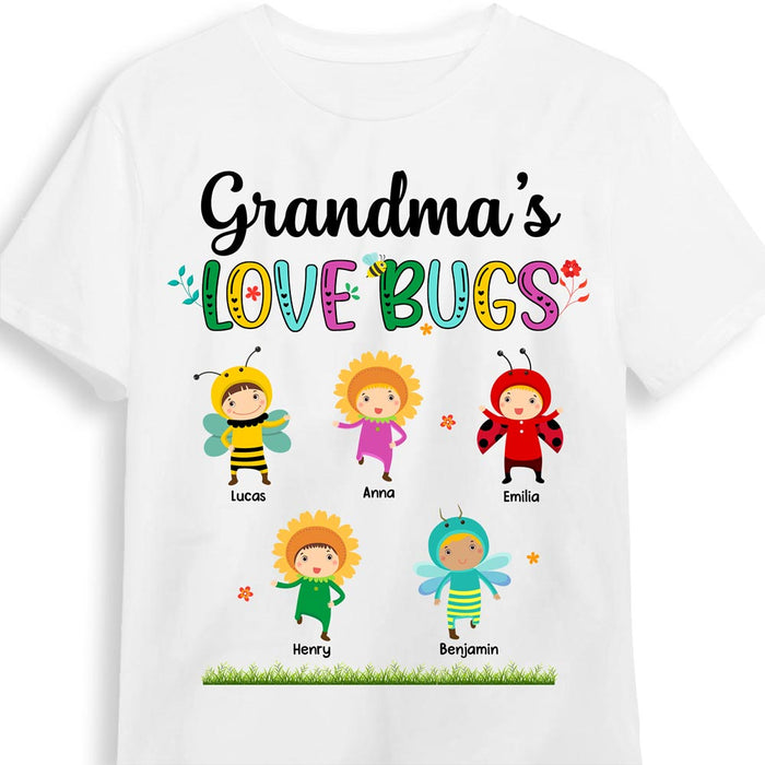 Personalized Gift For Grandma's Love Bugs Shirt - Hoodie - Sweatshirt 34441 1
