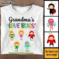 Personalized Gift For Grandma's Love Bugs Shirt - Hoodie - Sweatshirt 34441 thumb 1