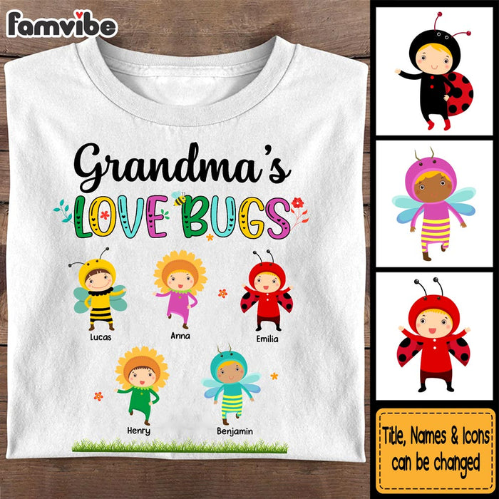 Personalized Gift For Grandma's Love Bugs Shirt - Hoodie - Sweatshirt 34441 1