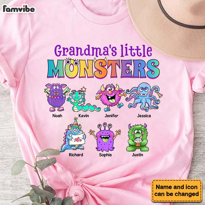 Personalized Gift For Grandma's Little Monsters Shirt - Hoodie - Sweatshirt 34447 1