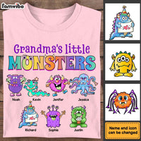 Personalized Gift For Grandma's Little Monsters Shirt - Hoodie - Sweatshirt 34447 thumb 1