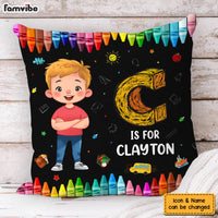 Personalized Gift For Grandson Alphabet Kid's Name Pillow 34449 thumb 1