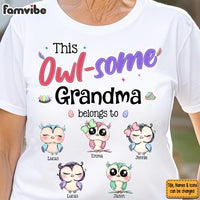 Personalized Gift For Grandma Funny Owl-Some Shirt - Hoodie - Sweatshirt 34456 thumb 1