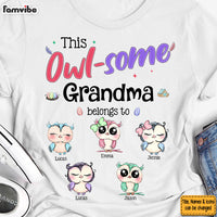 Personalized Gift For Grandma Funny Owl-Some Shirt - Hoodie - Sweatshirt 34456 thumb 1
