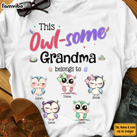 Personalized Gift For Grandma Funny Owl-Some Shirt - Hoodie - Sweatshirt 34456 thumb 1