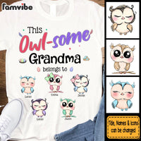Personalized Gift For Grandma Funny Owl-Some Shirt - Hoodie - Sweatshirt 34456 thumb 1