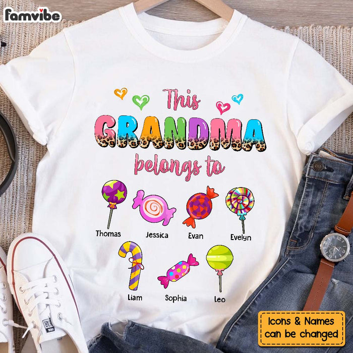 Personalized Gift Sweetest Grandma Mom Belongs To Shirt - Hoodie - Sweatshirt 34465 1