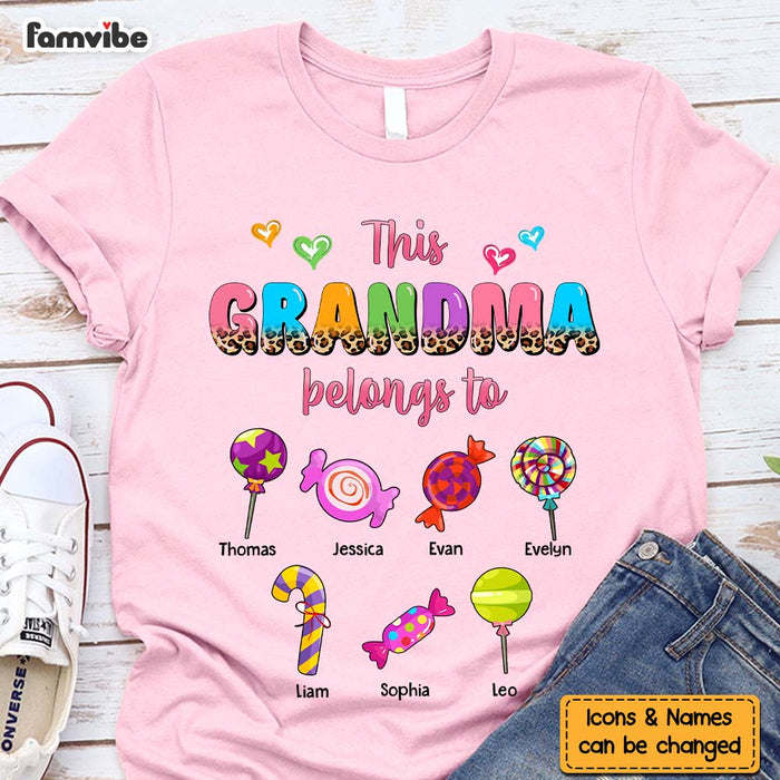 Personalized Gift Sweetest Grandma Mom Belongs To Shirt - Hoodie - Sweatshirt 34465 1