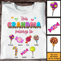 Personalized Gift Sweetest Grandma Mom Belongs To Shirt - Hoodie - Sweatshirt 34465 thumb 1