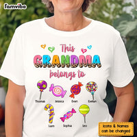 Personalized Gift Sweetest Grandma Mom Belongs To Shirt - Hoodie - Sweatshirt 34465 thumb 1