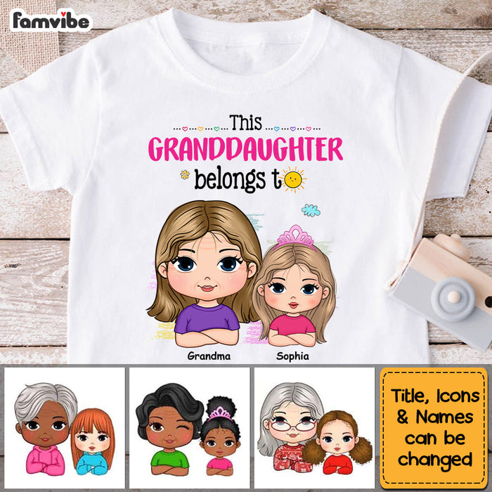 Personalized Gift For Granddaughter Belongs To Kid T Shirt - Kid Hoodie - Kid Sweatshirt 34474 1