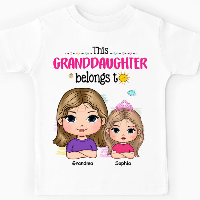 Personalized Gift For Granddaughter Belongs To Kid T Shirt - Kid Hoodie - Kid Sweatshirt 34474 1