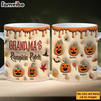 Personalized Gift For Grandma Autumn Pumpkin Patch Mug 34479 thumb 1