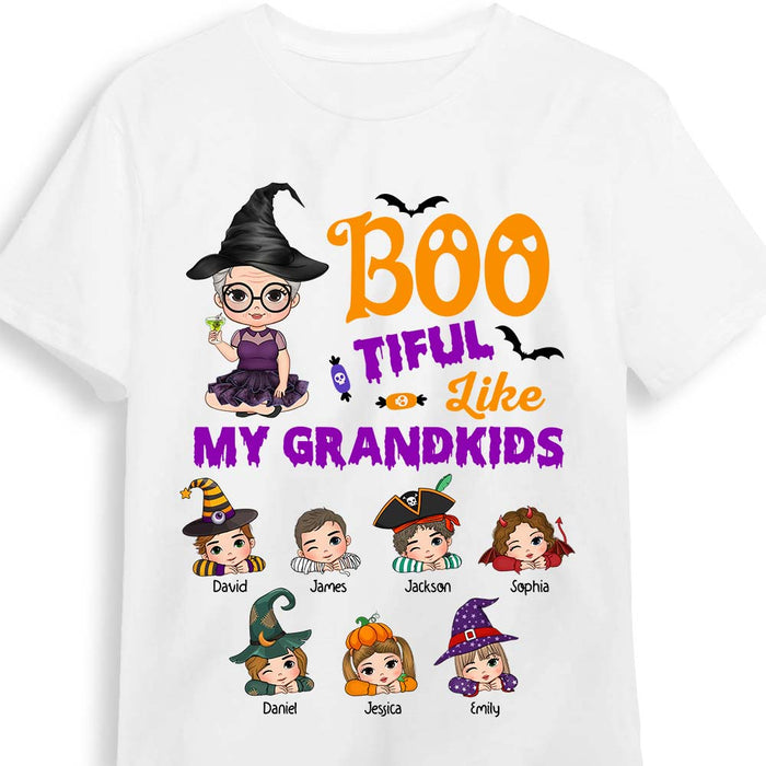 Personalized Gift For Grandma Bootiful  Like My Grandkids Shirt - Hoodie - Sweatshirt 34485 1