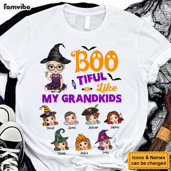 Personalized Gift For Grandma Bootiful  Like My Grandkids Shirt - Hoodie - Sweatshirt 34485 1