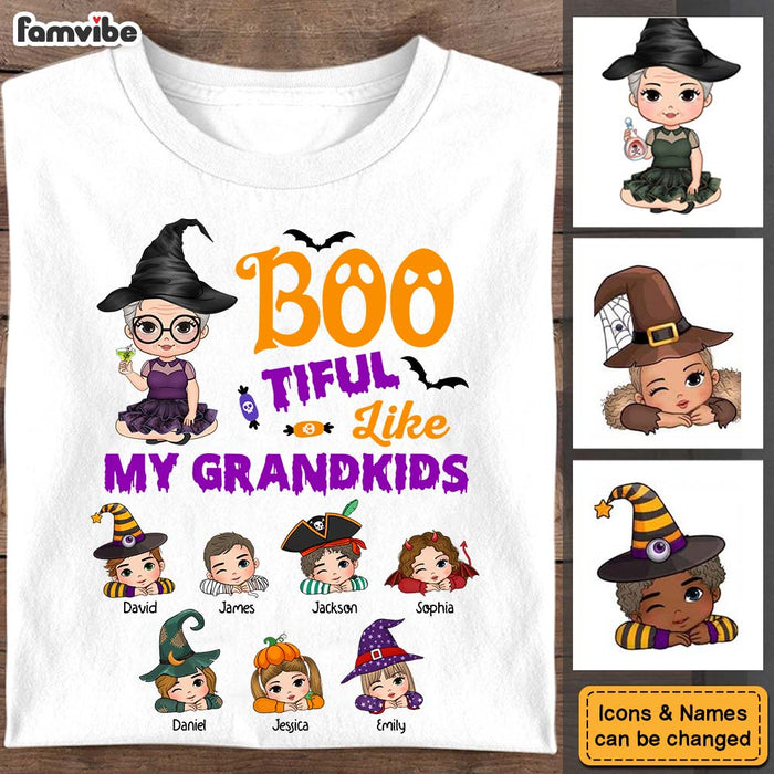 Personalized Gift For Grandma Bootiful  Like My Grandkids Shirt - Hoodie - Sweatshirt 34485 1