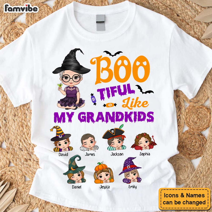 Personalized Gift For Grandma Bootiful  Like My Grandkids Shirt - Hoodie - Sweatshirt 34485 1