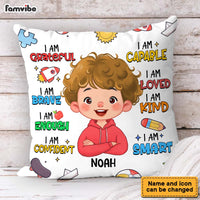 Personalized Gift For Kid Affirmation I Am Kind Pillow 34490 thumb 1