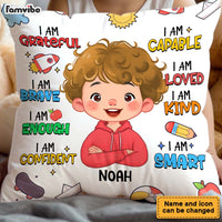 Personalized Gift For Kid Affirmation I Am Kind Pillow 34490 thumb 1